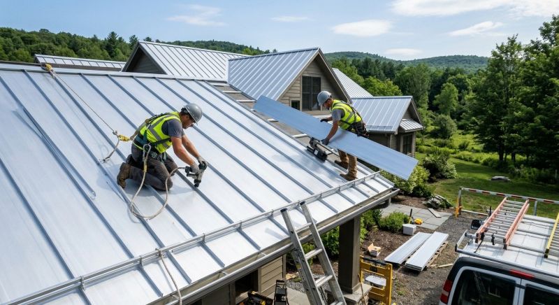 Aluminum Roof Installation in Fairview, TN