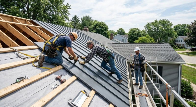 Aluminum Roof Installation in Ashland City, TN