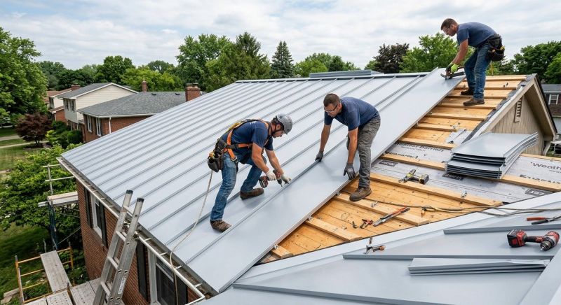 Aluminum Roof Installation in Old Hickory, TN