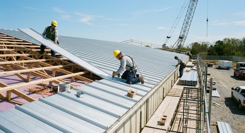 Aluminum Roof Installation in Springfield, TN