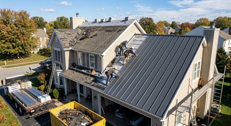 Aluminum Roof Replacement in Dickson County, TN