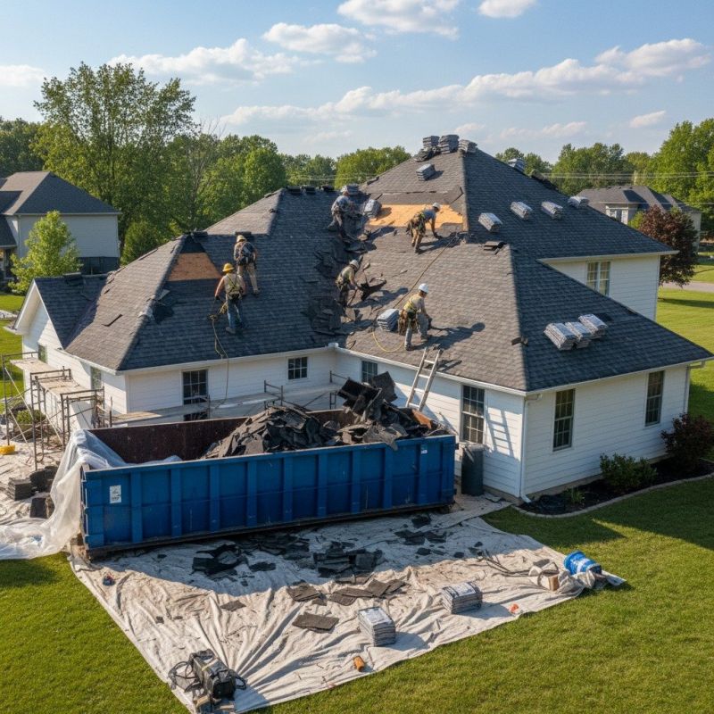 Asphalt Roof Replacement in Fairview, TN