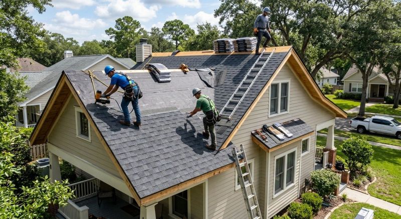 Asphalt Shingle Roof Installation in Ashland City, TN