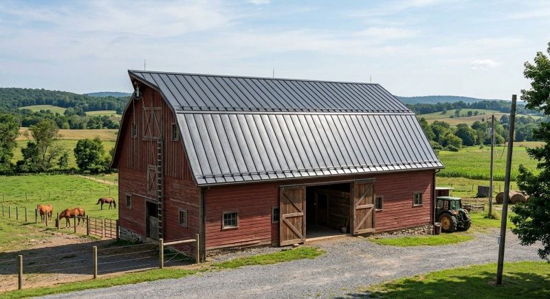 Barn Roof Replacement in Kingston Springs, TN