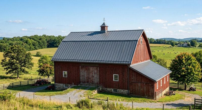 Barn Roof Replacement in Ashland City, TN