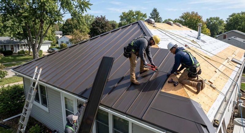 Metal Roof Installation in Dickson, TN