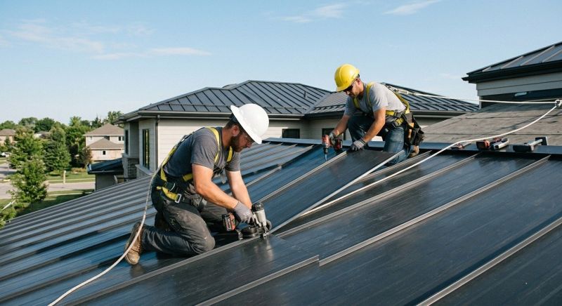 Metal Roof Installation in Fairview, TN