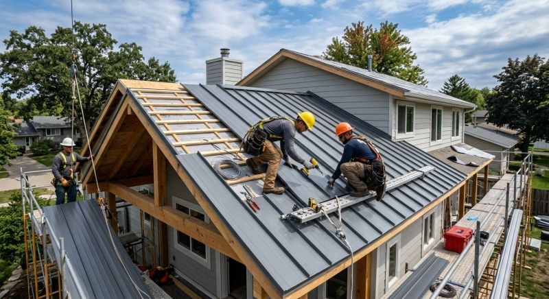 Metal Roof Installation in Fairview, TN
