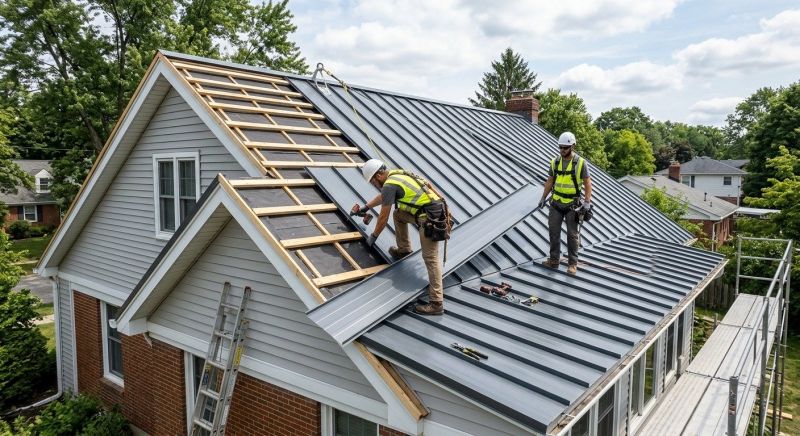 Metal Roof Installation in Robertson County, TN