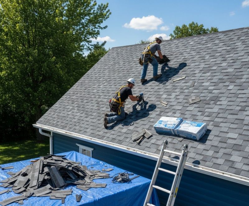 Shingle Roof Replacement in Ashland City, TN