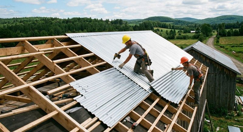 Steel Roof Installation in Ashland City, TN